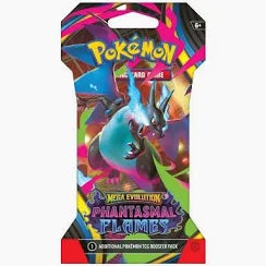 Pokemon ME2 Phantasmal Flames Sleeved Booster Pack
