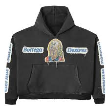 Bottega Desires Eternal Desires Hoodie Black