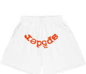 Sp5der OG Web V2 Sweatshort White