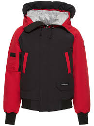 CANADA GOOSE Chilliwack Bomber Down Jacket In Red,navy