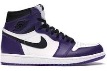 Jordan 1 Retro High Court Purple White