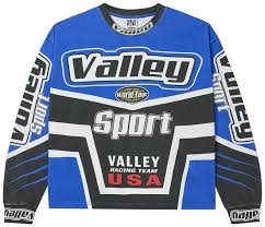 Vale Forever Motocroxxx Long-Sleeve T-Shirt 'Blue'