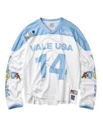 Vale Skies Jersey White Blue