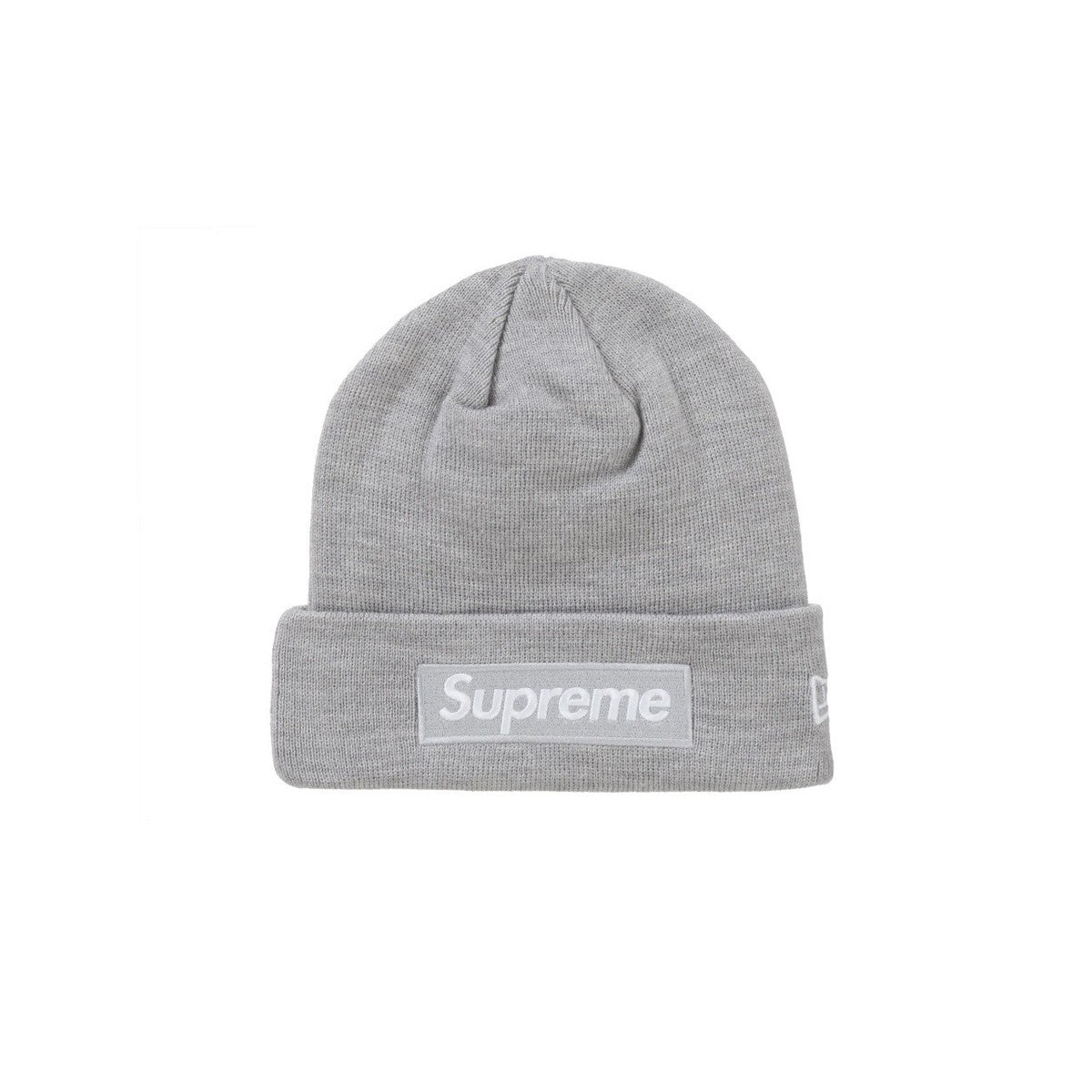 Supreme Heather Grey Box Logo Beanie