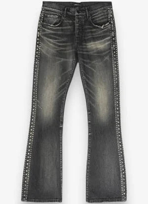 Purple Brand Vintage Flare Black Denim