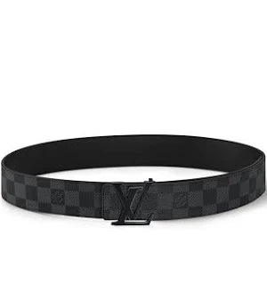 Louis Vuitton LV Initiales Reversible Damier Ebene Belt