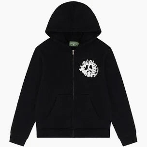 Denim Tears Denim University Zip Hoodie Black