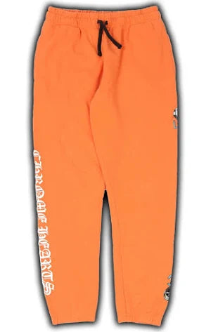 Chrome Hearts Matty Boy “Link & Build” Sweatpants, Orange