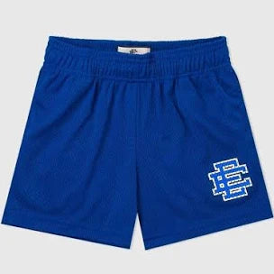 Eric Emanuel Blue and Navy Shorts