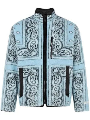 Supreme Reversible Bandana Fleece Jacket "FW 19"