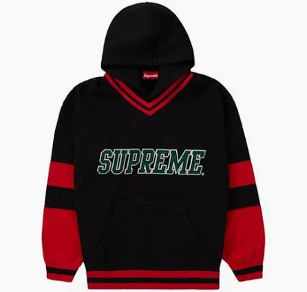 Supreme Hockey Hooded Sweatshirt Black