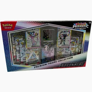 Pokémon 2025 Prismatic Evolutions Premium Figure Collection Box