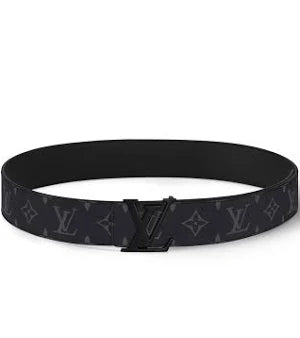 Louis Vuitton LV Initiales Monogram Eclipse Belt