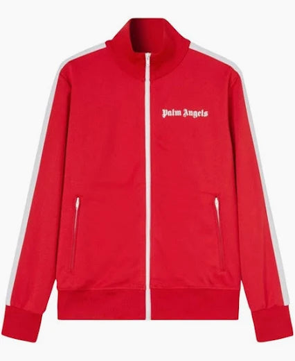 Palm Angels Track Jacket Red/White