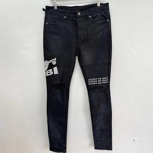 Ksubi Jeans Van Winkle Ghosted Angels Black