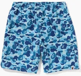 BAPE ABC Camo Beach Shorts (SS23) Blue