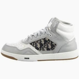 Dior B27 High Grey White Beige Black Dior Oblique Jacquard