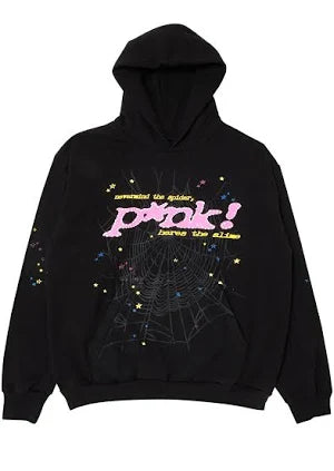 Sp5der Men's P*Nk Hoodie