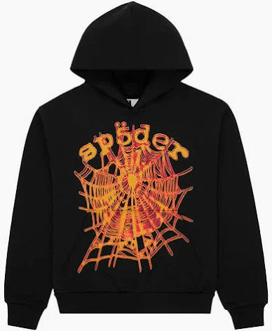 Sp5der Og Web V2 Hoodie 'Black'