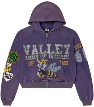 Vale ‘Army’ Zip up jacket