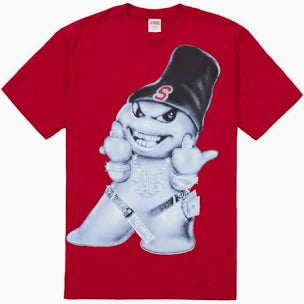 Supreme Snowman Tee Red