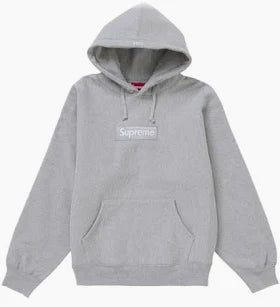 Supreme Box Logo Hooded Sweatshirt Sweatshirt (FW24) Heather Grey