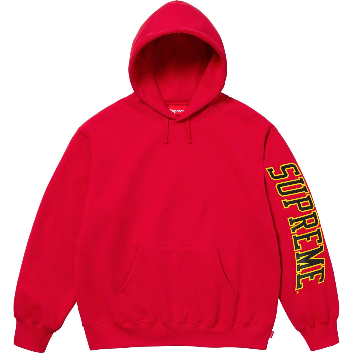 Supreme Sleeve Arc Hooded Sweatshirt (FW23) Red